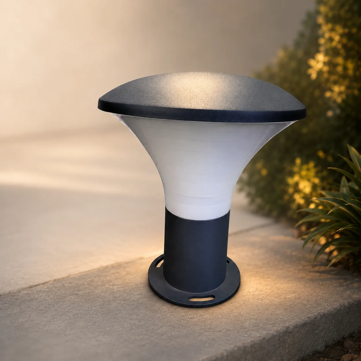 Modern Bollard Gate Light