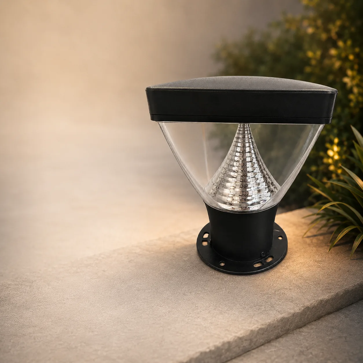 Modern Solar Gate Light