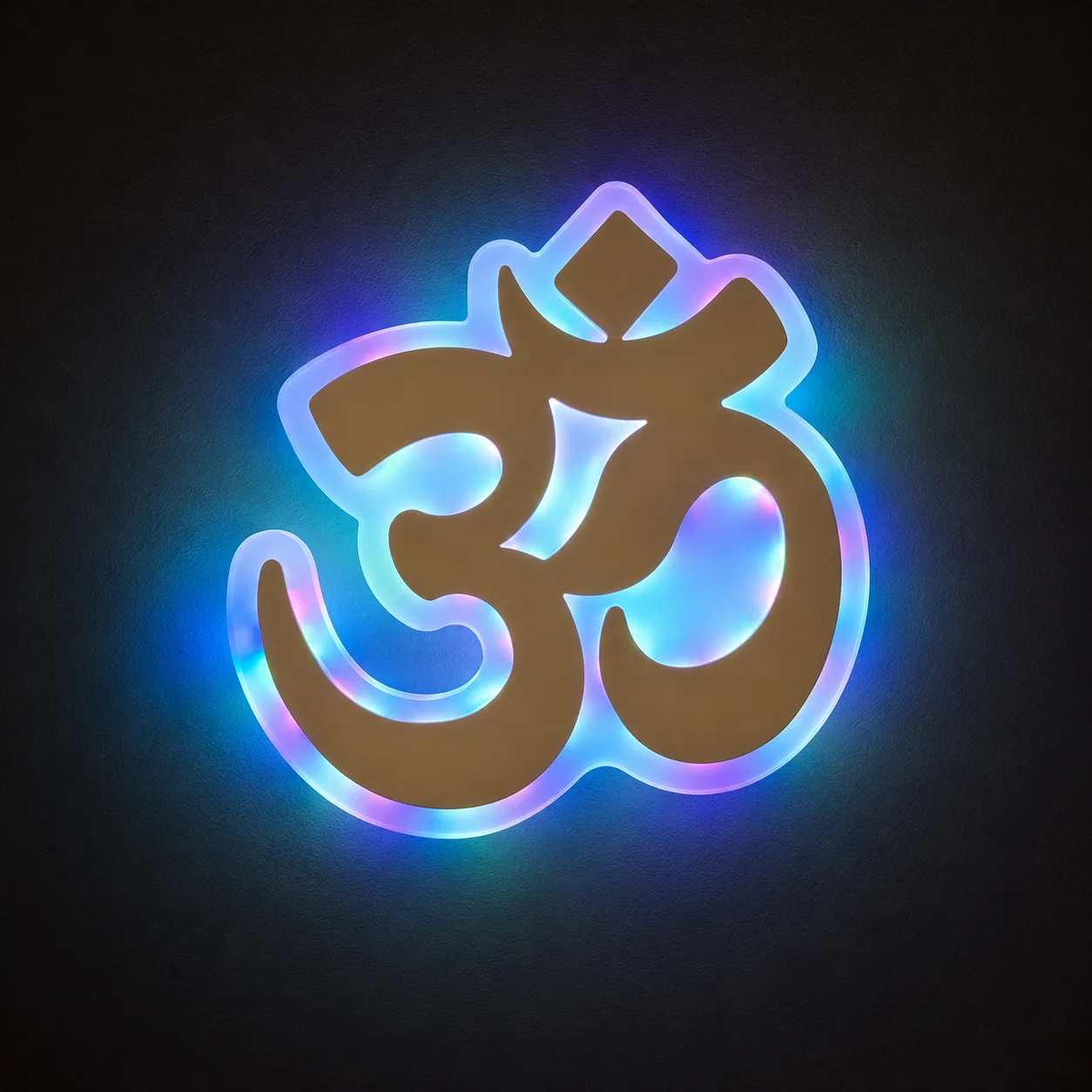 Om Symbol LED Wall Light