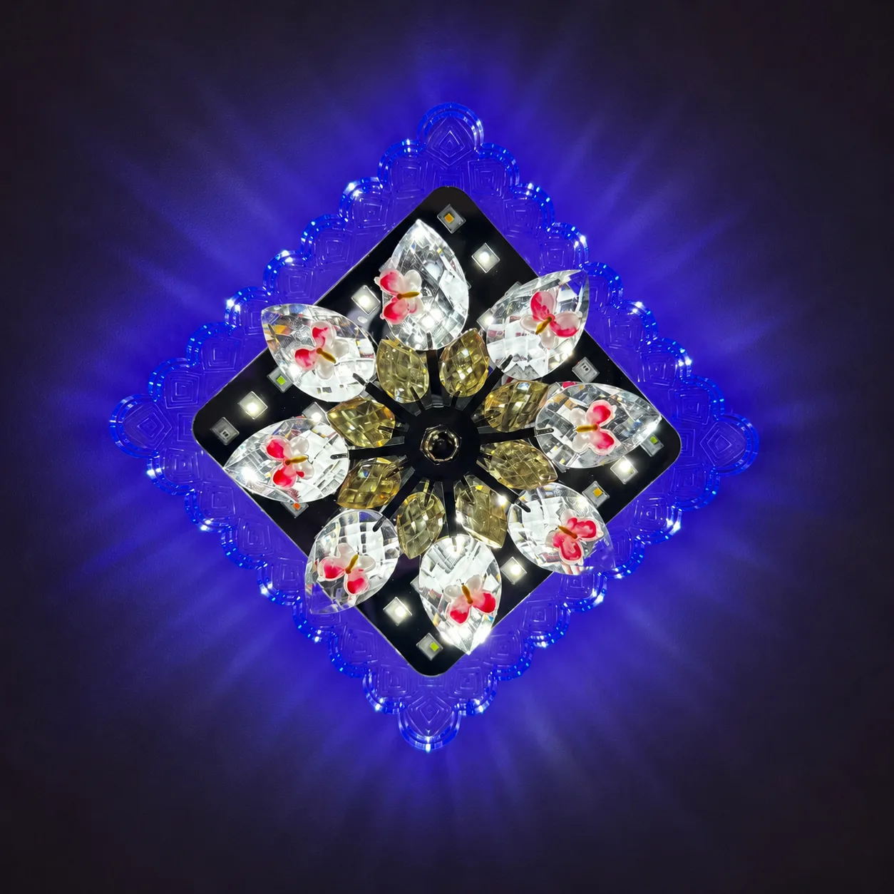 RGB Floral Ceiling Light