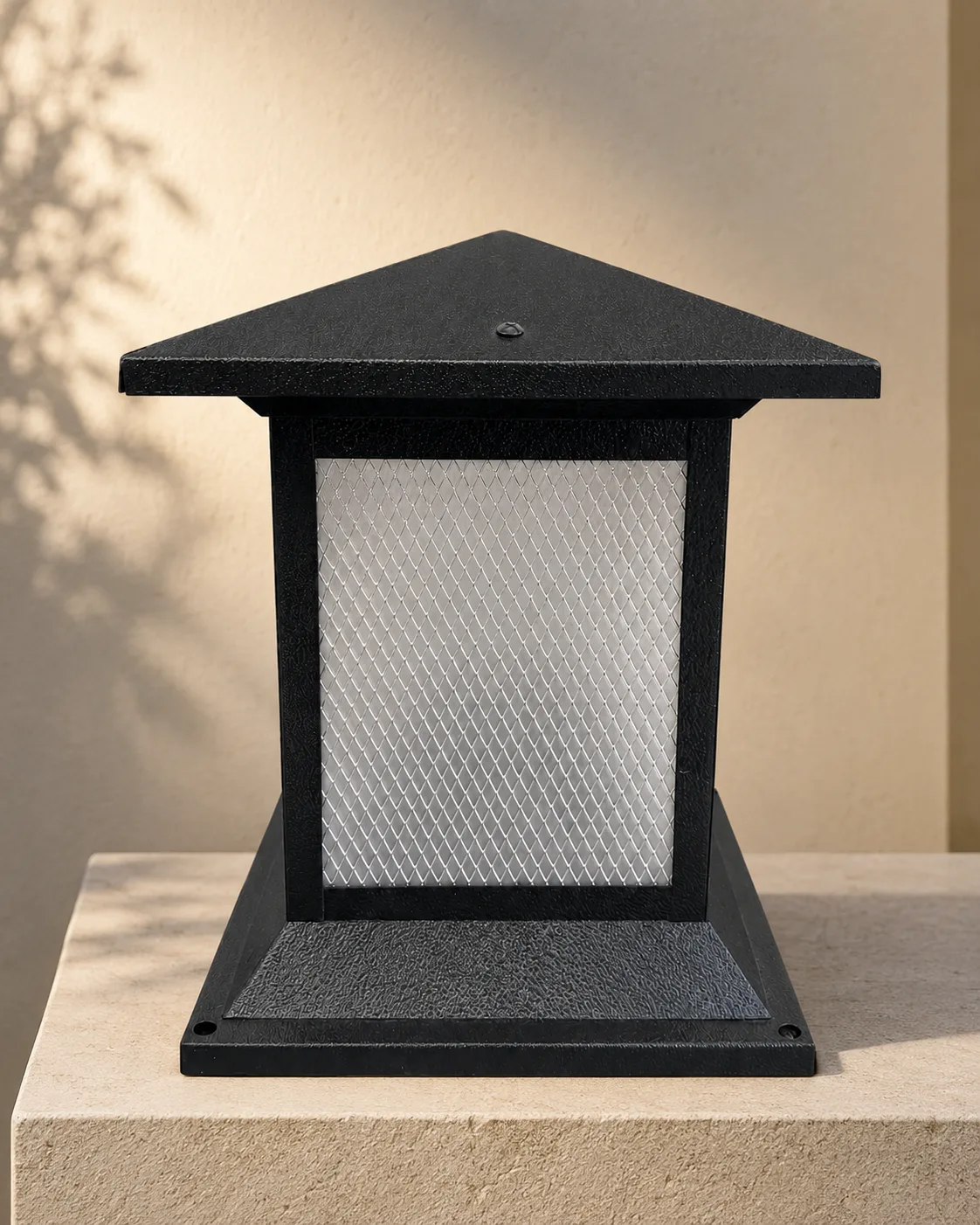 Square Pillar Gate Lantern