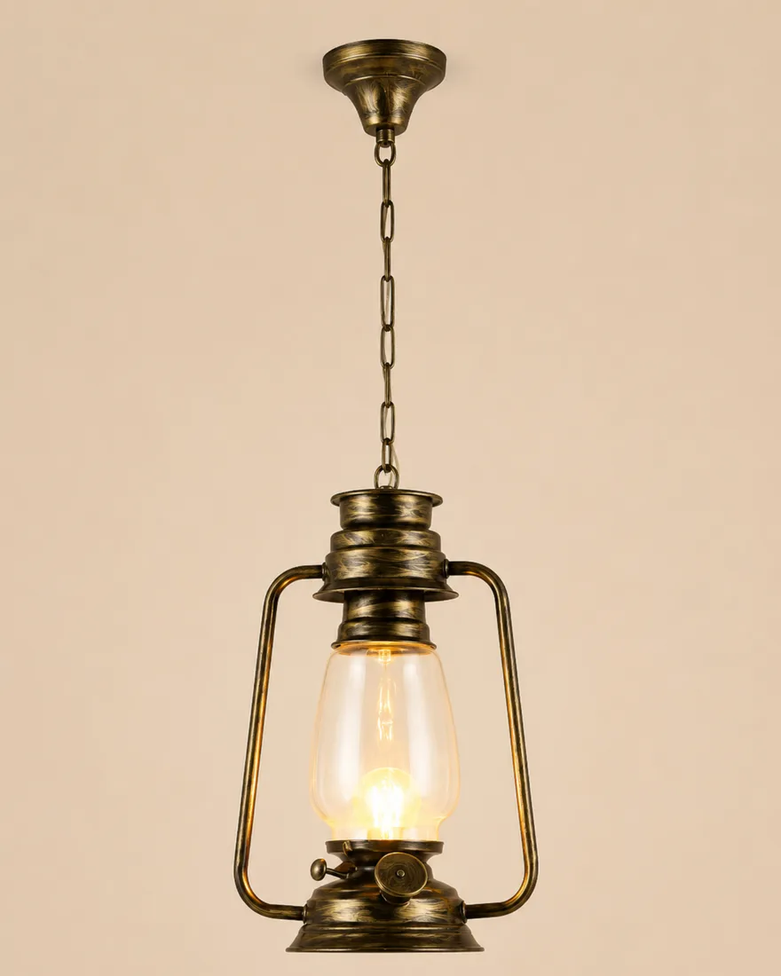 Vintage Lantern Edison Pendant